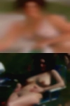 Naked woman Bent over backwards